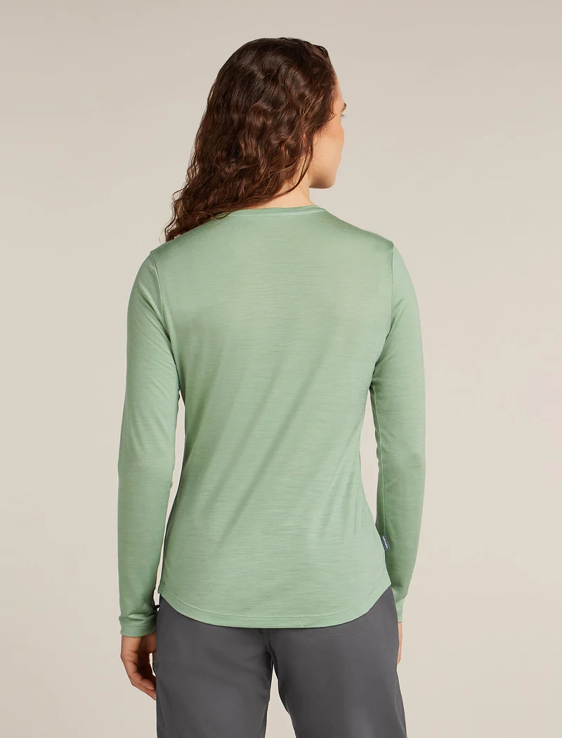 W Mer 125 Cool-lite Sphere III Ls T-shirt Seaglass - Tee Shirt Ml