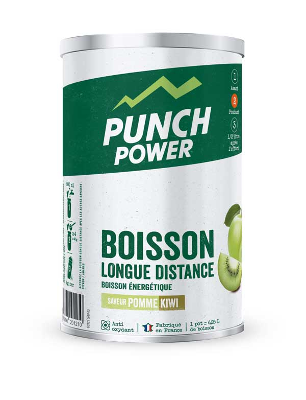 Biodrink Longue Distance Pomme – Kiwi - 500g - Boisson | Punch Power