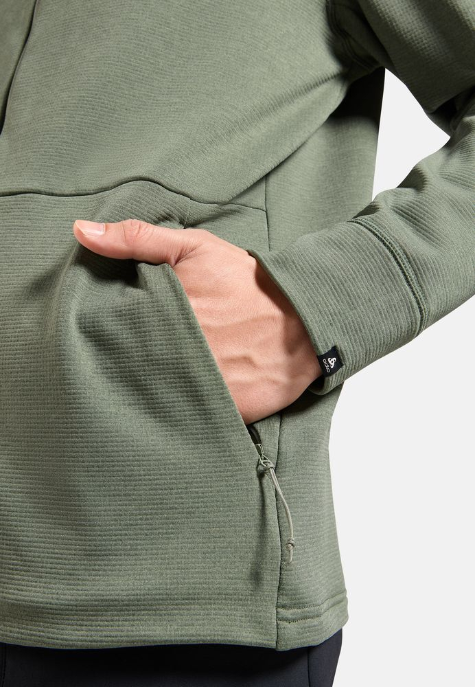 Veste Polaire Grid Fleece Shadow Melange