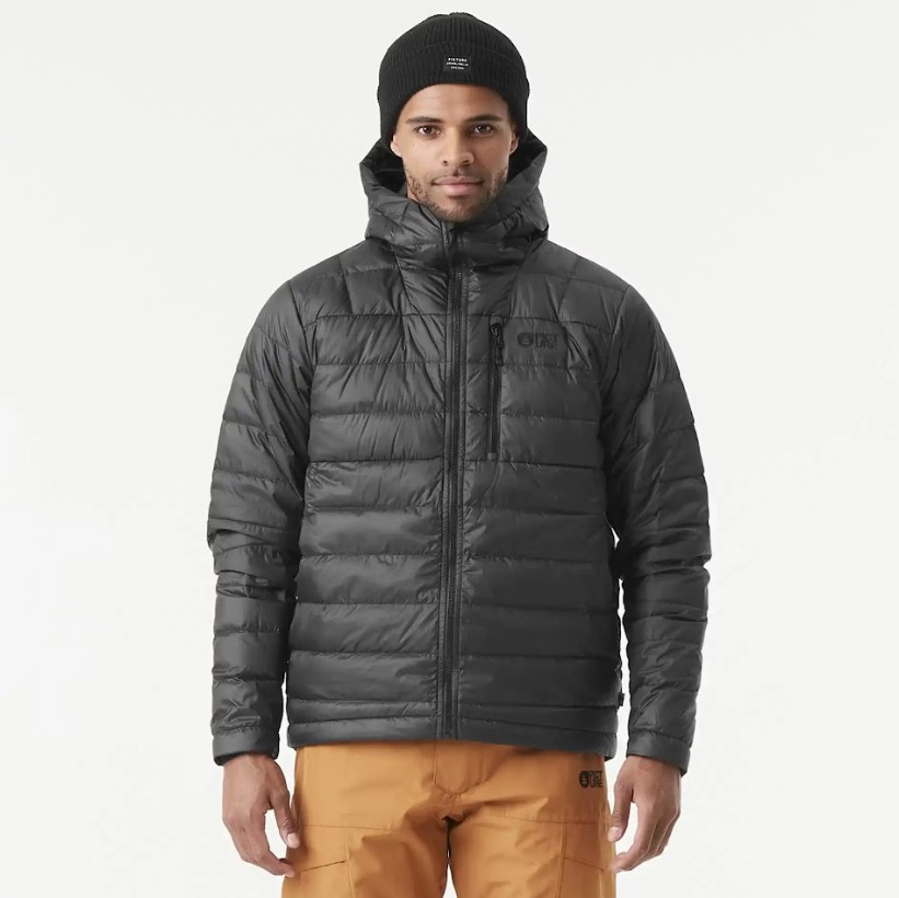 Doudoune Mid Puff Down Veste - Noir | Picture Organic Clothing