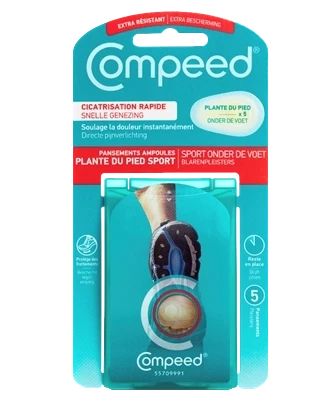 Ampoules Plante Du Pied Sport Bt 5 - Soins Pied | Compeed