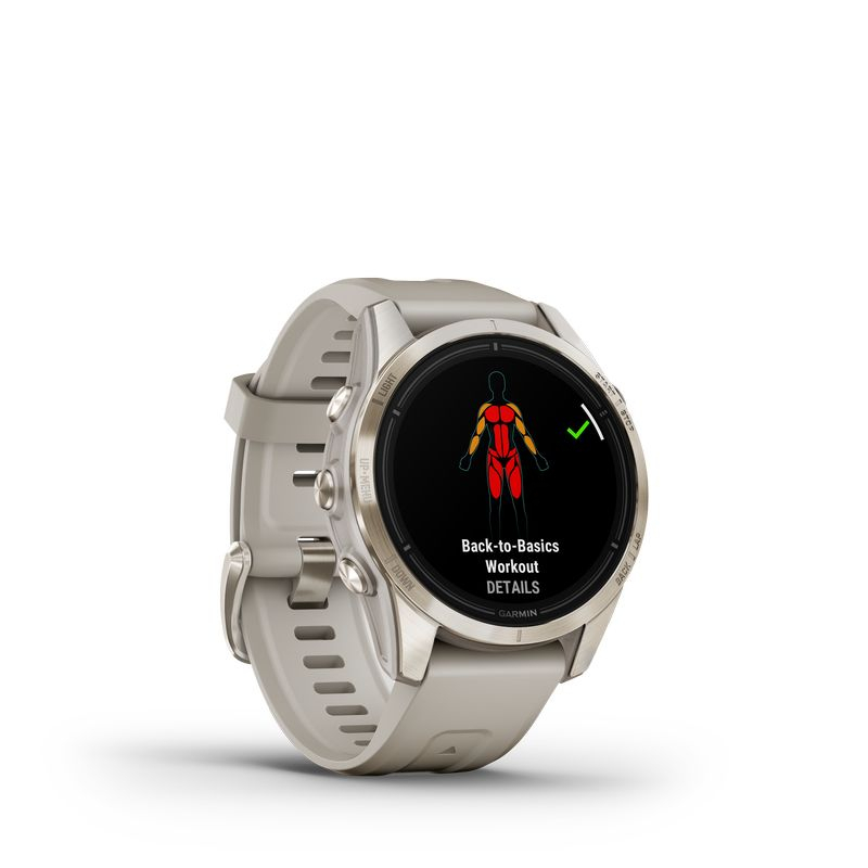 Epix Pro 42mm Sapphire Titane Light Gold - Gps | Garmin