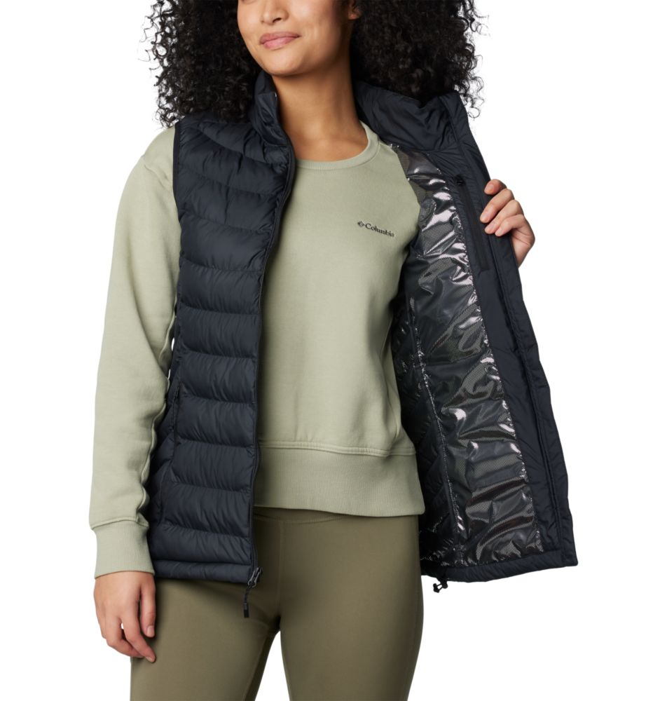 Veste Powder Lite II Femme Noir - Doudoune | Columbia Sportswear