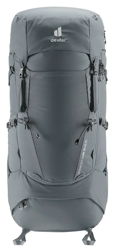 Aircontact Core 55+10 Sl Graphite Black - Sac A Dos | Deuter