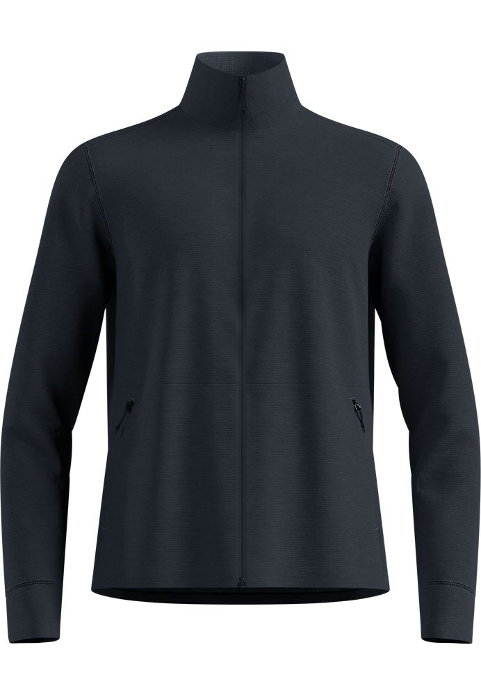 Veste Polaire Grid Fleece Black Melange