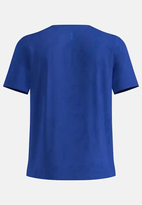 T-shirt Cubic Light Dazzling Blue - Tee Shirt Mc | Odlo
