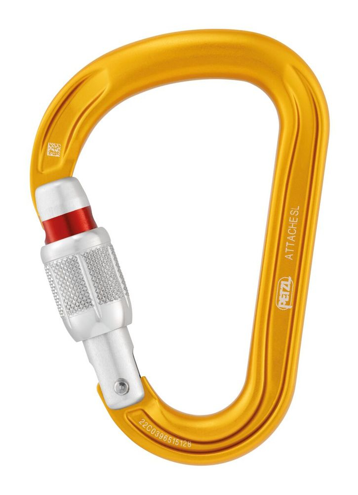 Attache Screw Lock Jaune - Mousquetons | Petzl