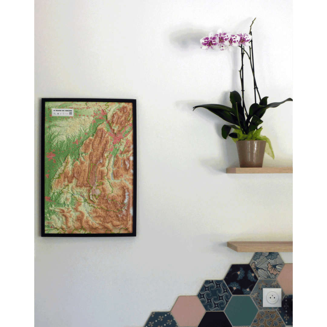 Massif Du Vercors - Cartes | 3dmap