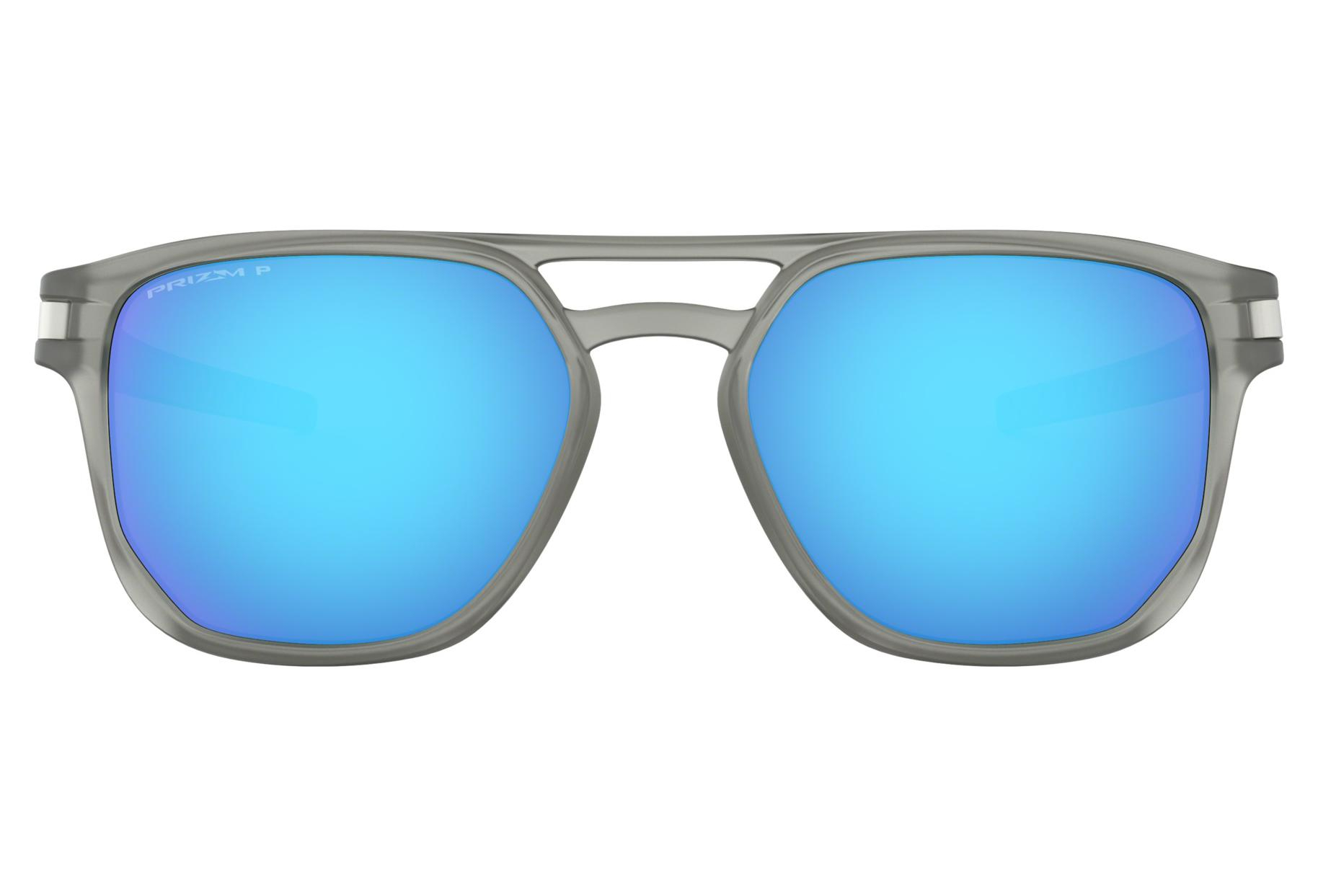 Latch  Beta Matte Grey Ink Prizm Sapphire Polarized | Oakley