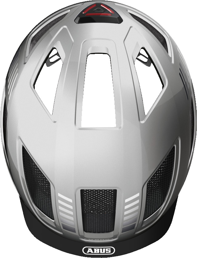 Hyban 2.0 Signal Silver - Casque | Abus