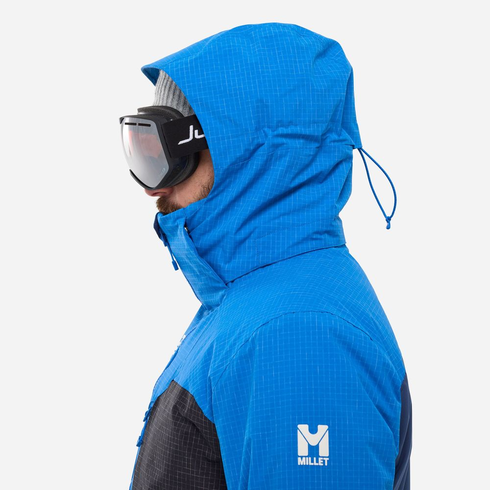 Veste Grands Montets Peak Icon Blue Dark Denim