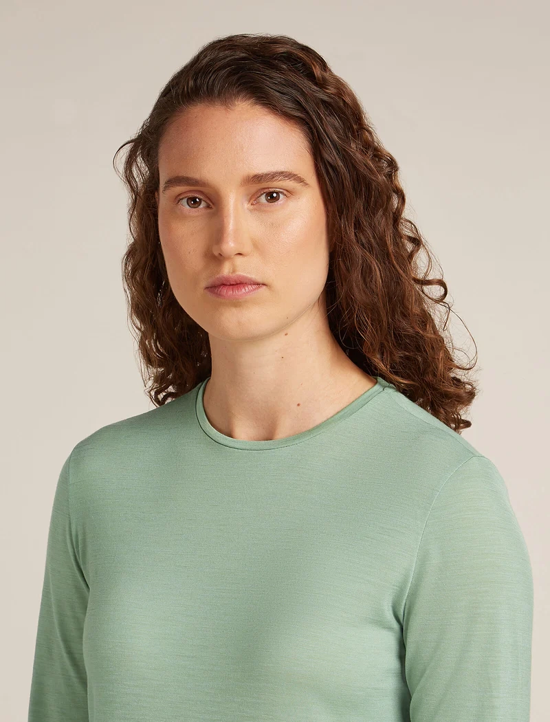 W Mer 125 Cool-lite Sphere III Ls T-shirt Seaglass - Tee Shirt Ml