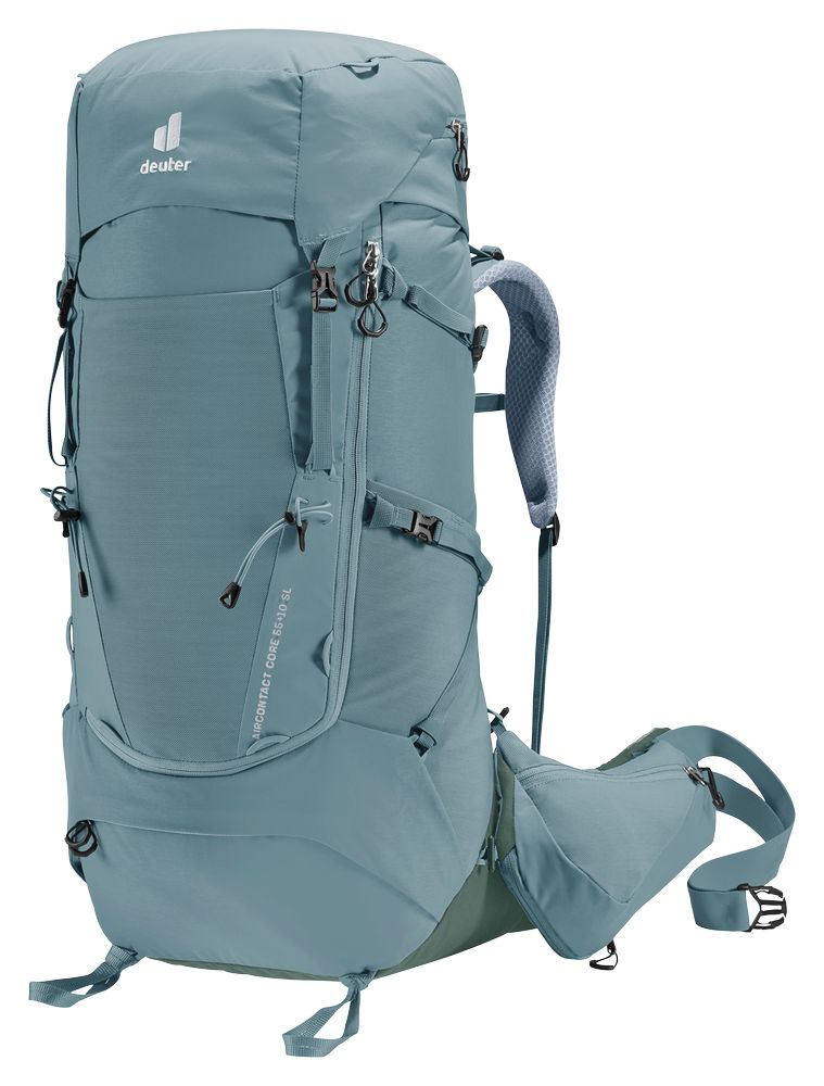 Aircontact Core 55+10 Sl Shale / Ivy - Sac A Dos | Deuter