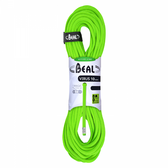 Corde Virus 10mm X 70m Vert - Corde | Beal