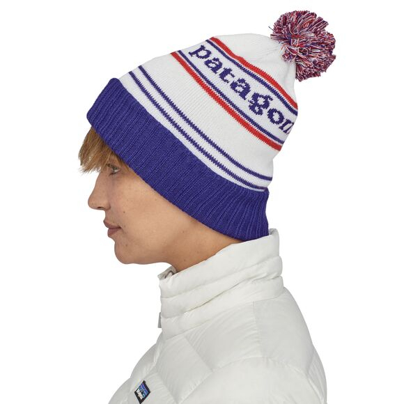 Bonnet Powder Town Park Stripe Viking Bleu - Bonnet | Patagonia
