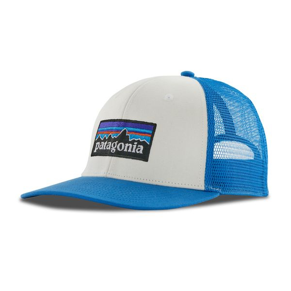 Casquette P-6 Logo Trucker White Vessel Blue - Casquette | Patagonia