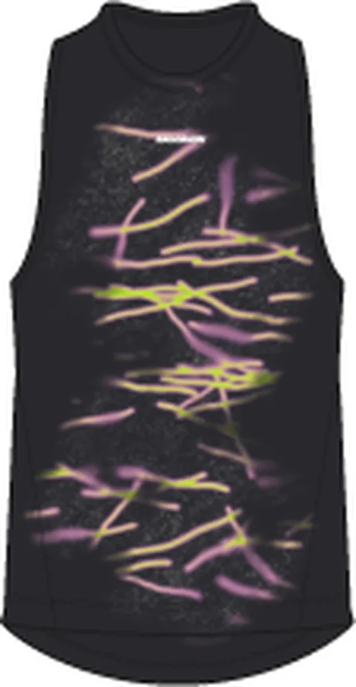 Débardeur Femme Shkout Core Tank Gfx Deep Black - Debardeur | Salomon
