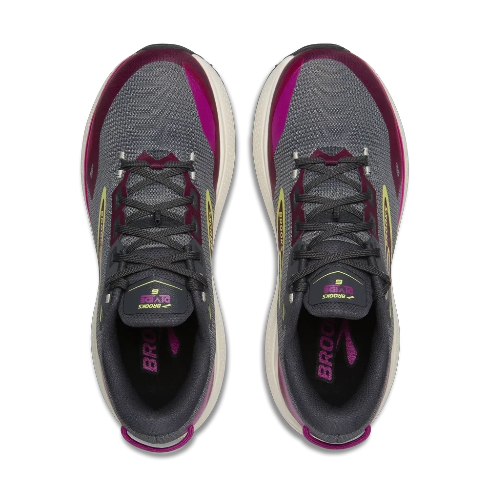 Divide 6 Femme Ebony Lime - Chaussures | Brooks