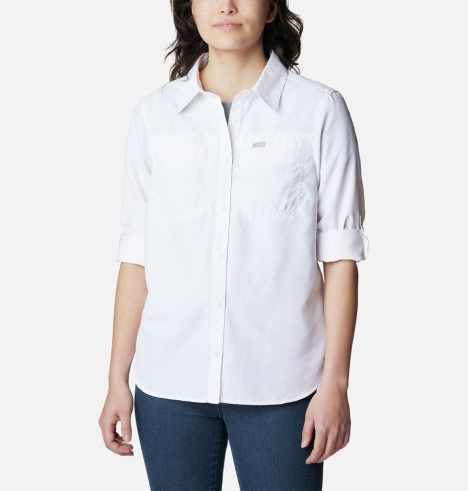 Chemise Silver Ridge 3.0 Femme White - Chemise | Columbia Sportswear