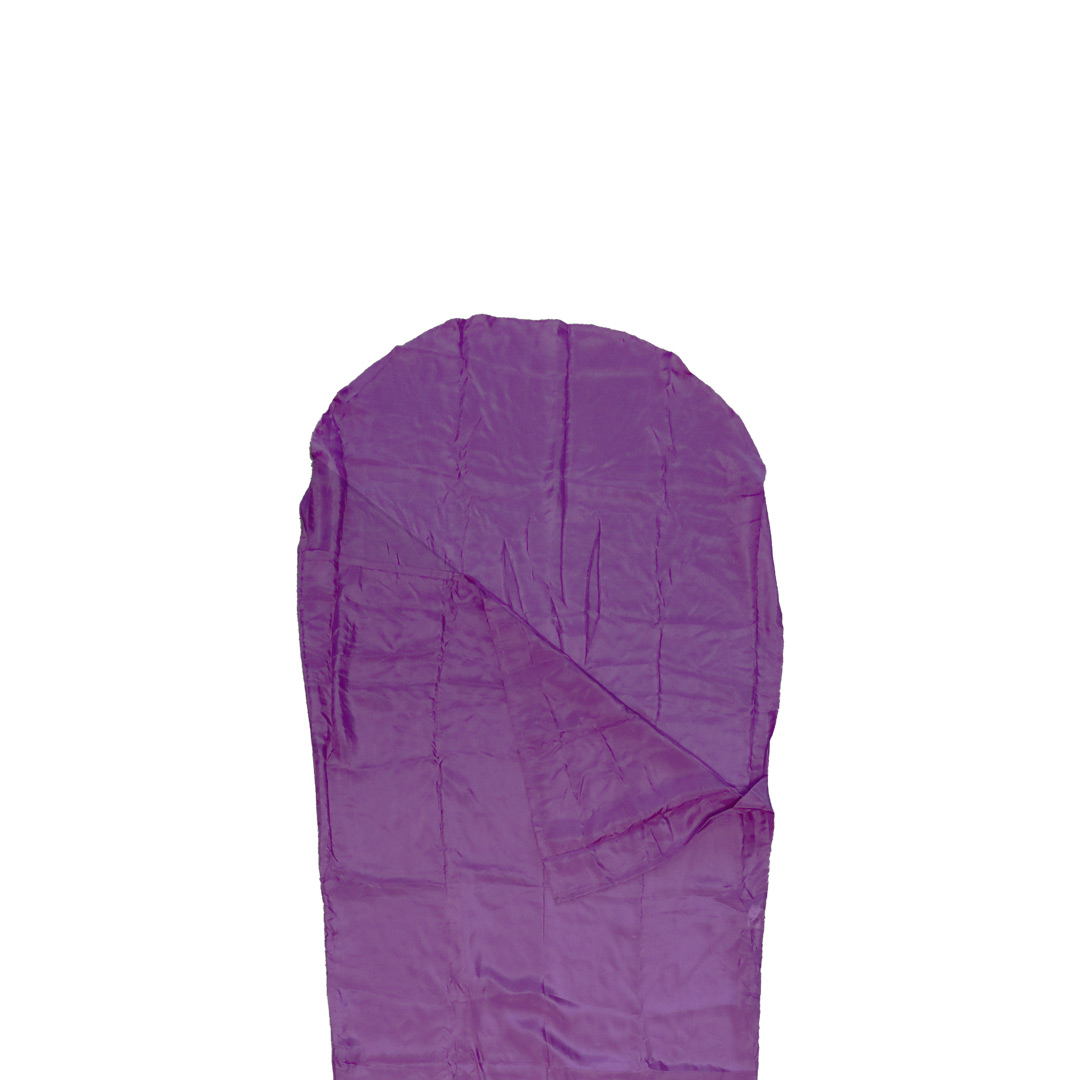 Drap de sac 100% soie Mummy Violet - Azimut Outdoor