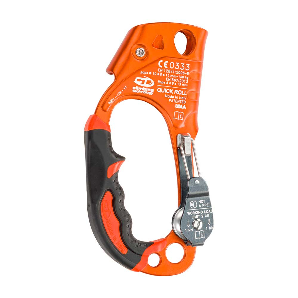 Quick Roll Droite Orange - Travaux En Hauteur | Climbing Technology