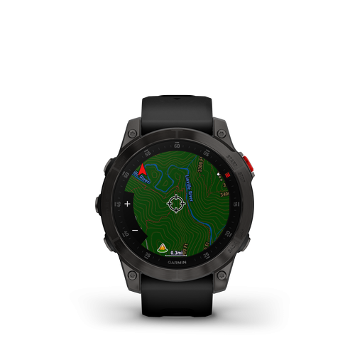 Epix Sapphire Titane Black Dlc – Bracelet Noir | Garmin