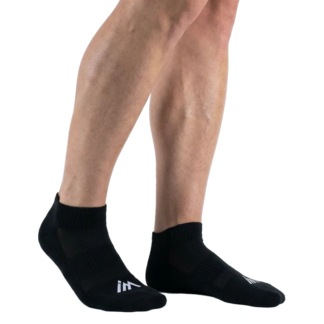 Chaussettes Runa Low Noire X2p Chaussettes Trail-running - Chaussettes