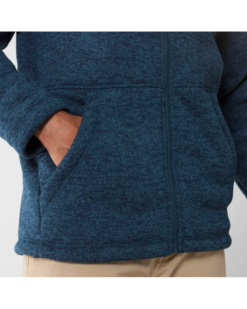 Polaire Cali F-zip Eclipse Blue - Polaire | Lafuma