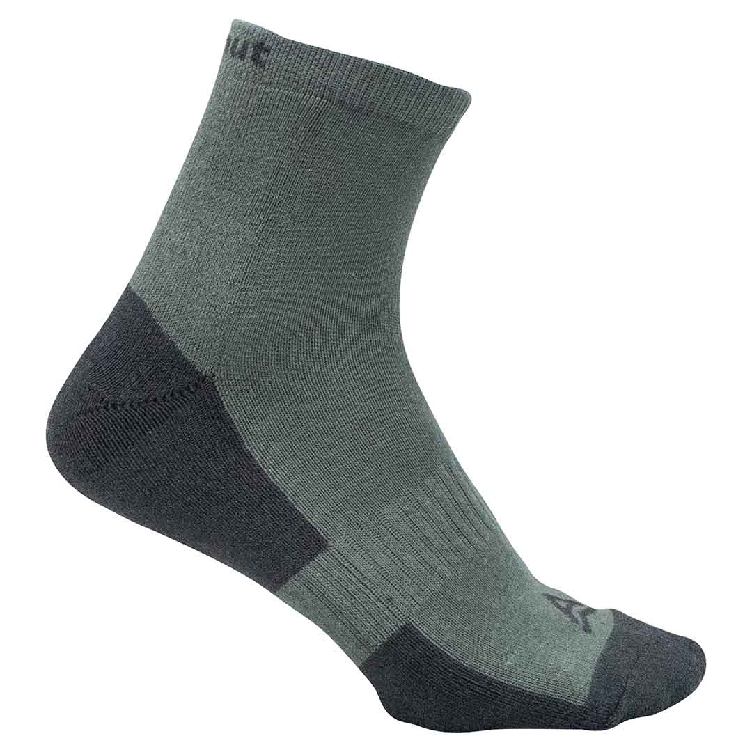 Chaussettes Walka Mid Gris (2 Paires) - Chaussettes | Azimut Outdoor