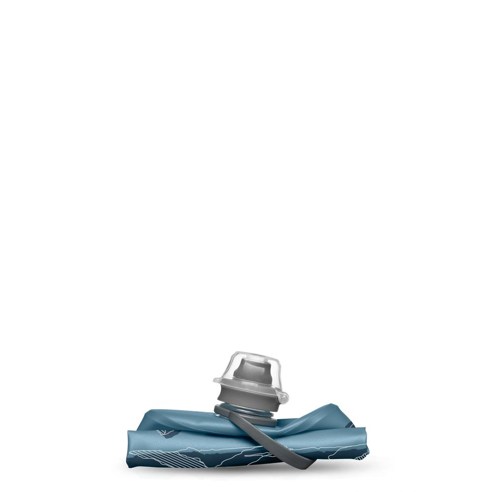Bouteille Stow 0.5 L Tahoe Blue Mountain - Gourde Souple | Hydrapak