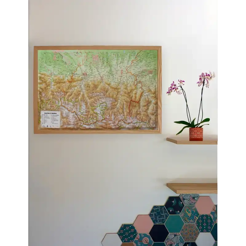 Carte 3d Hautes Pyrenees - Cartes | 3dmap