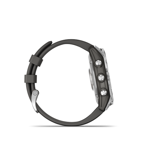 Epix Acier Silver – Bracelet Gris - Gps Running | Garmin