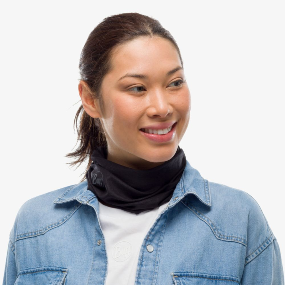 Tour De Cou Original Ecostretch Solid Black - Bonnet | Buff