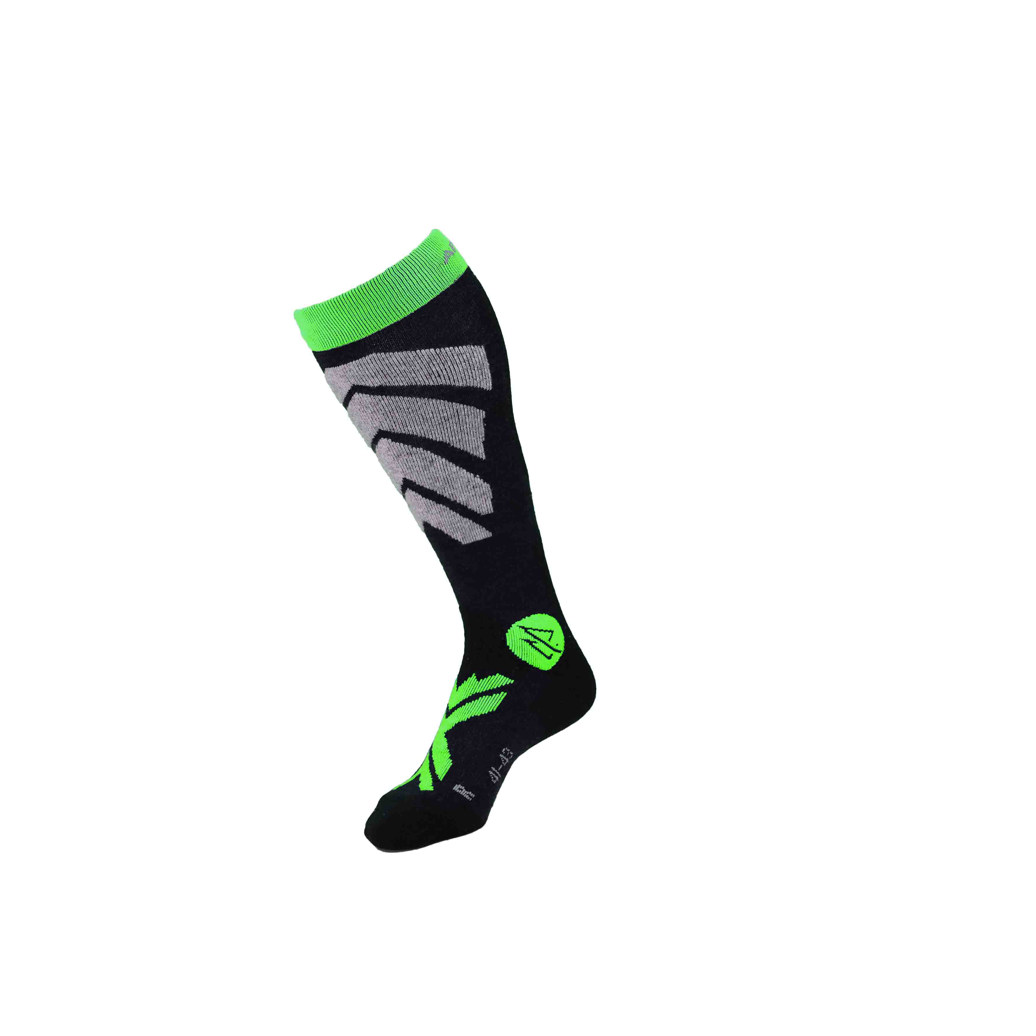 Chaussettes de ski Ride Tech Vert (paire)