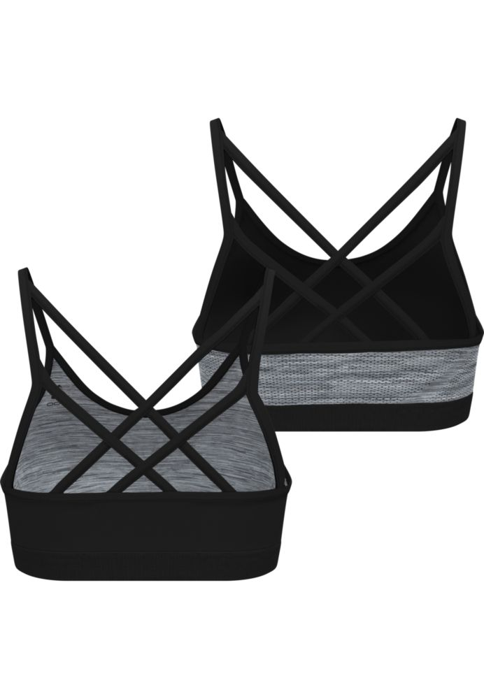 Brassière Seamless Low Black Grey - Brassiere | Odlo