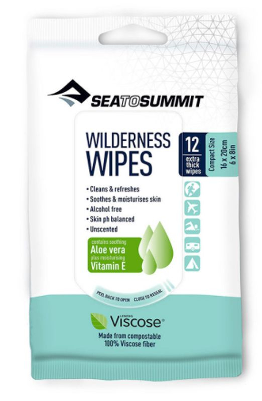 Pack 12 Lingettes 16 X 20cm - Hygiene | Sea To Summit