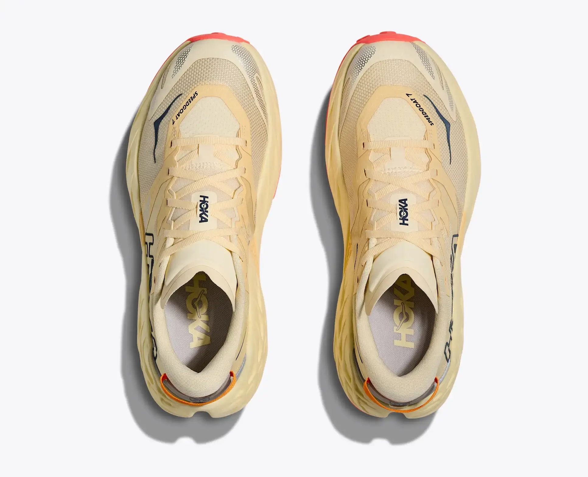 Speedgoat 7 Femme Vintage Yellow Flame - Chaussures | Hoka