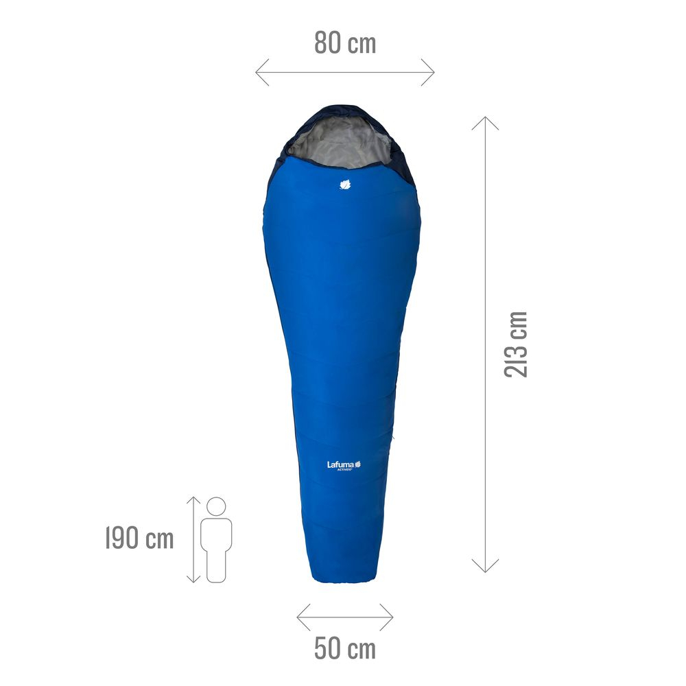 Active 10 Azur Blue - Sac De Couchage | Lafuma
