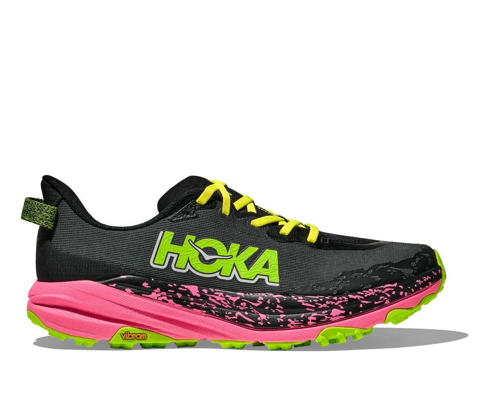Speedgoat 6 Black Neon Rose - Chaussures | Hoka