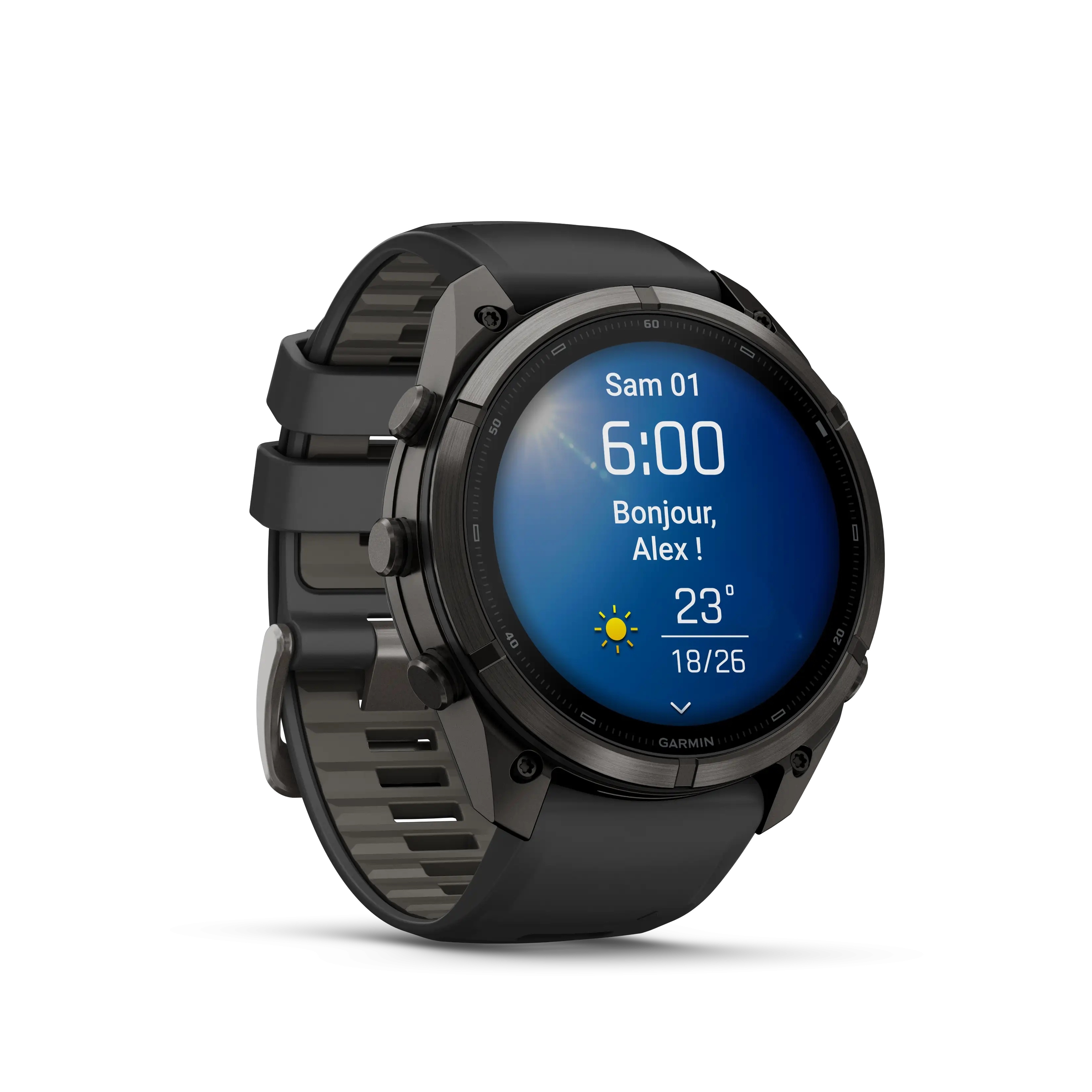 Fenix 9 Pro 51mm Amoled Carbon Gray / Black / Pebble Blue - Gps | Garmin