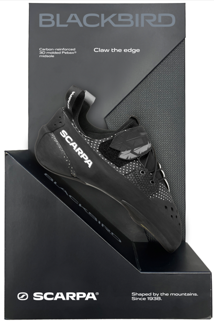 Blackbird Black White - Chaussons Velcros | Scarpa