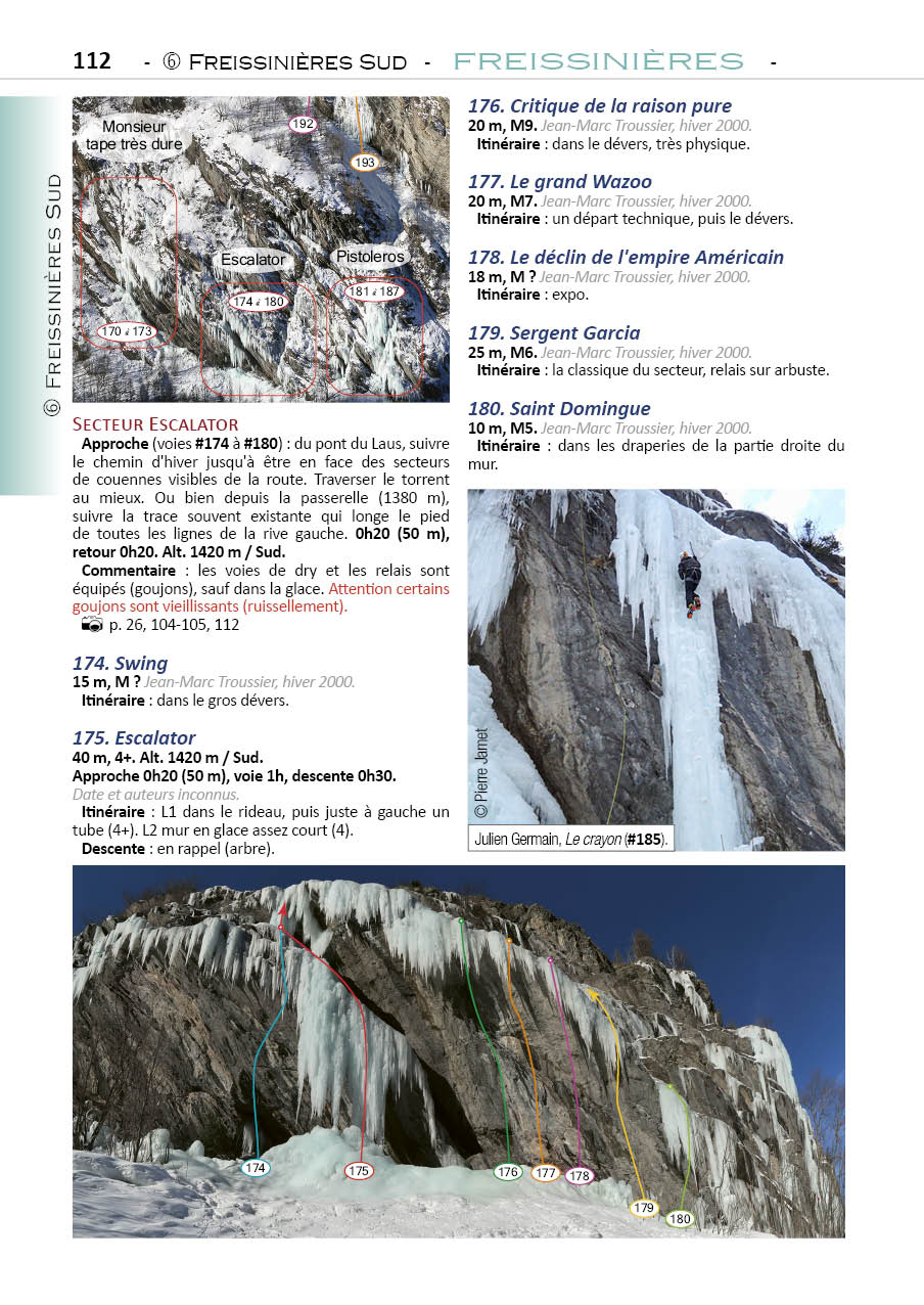 Topo - Cascades De Glace Et Dry Du Briançonnais | Editions Constant