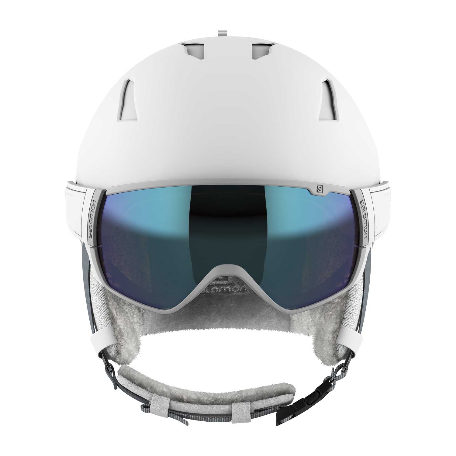 Mirage Photo White / Silver - Casque | Salomon