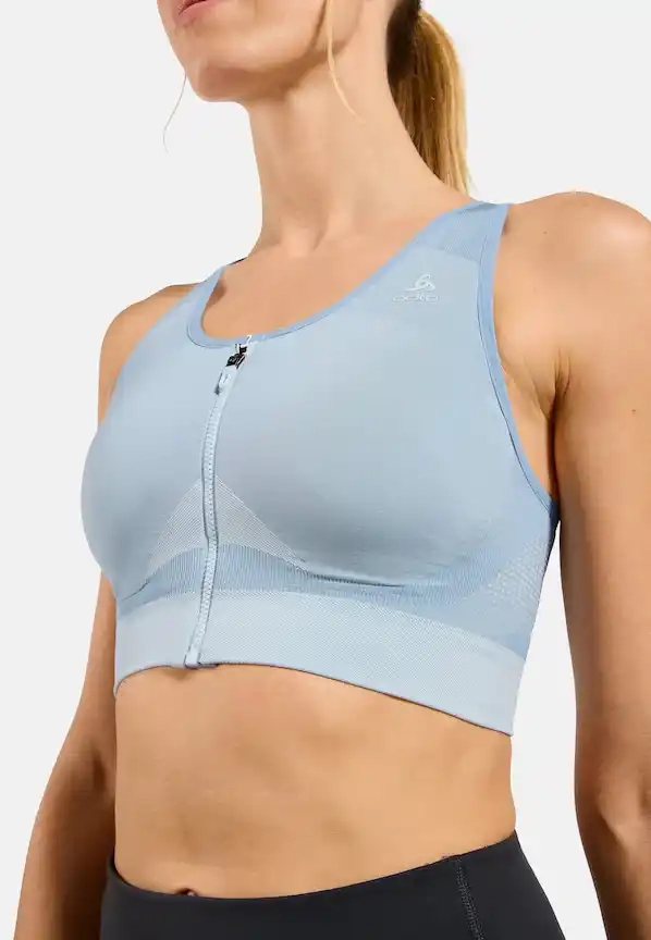 Brassiere Seamless High Baby Blue Ashley Blue - Brassiere | Odlo