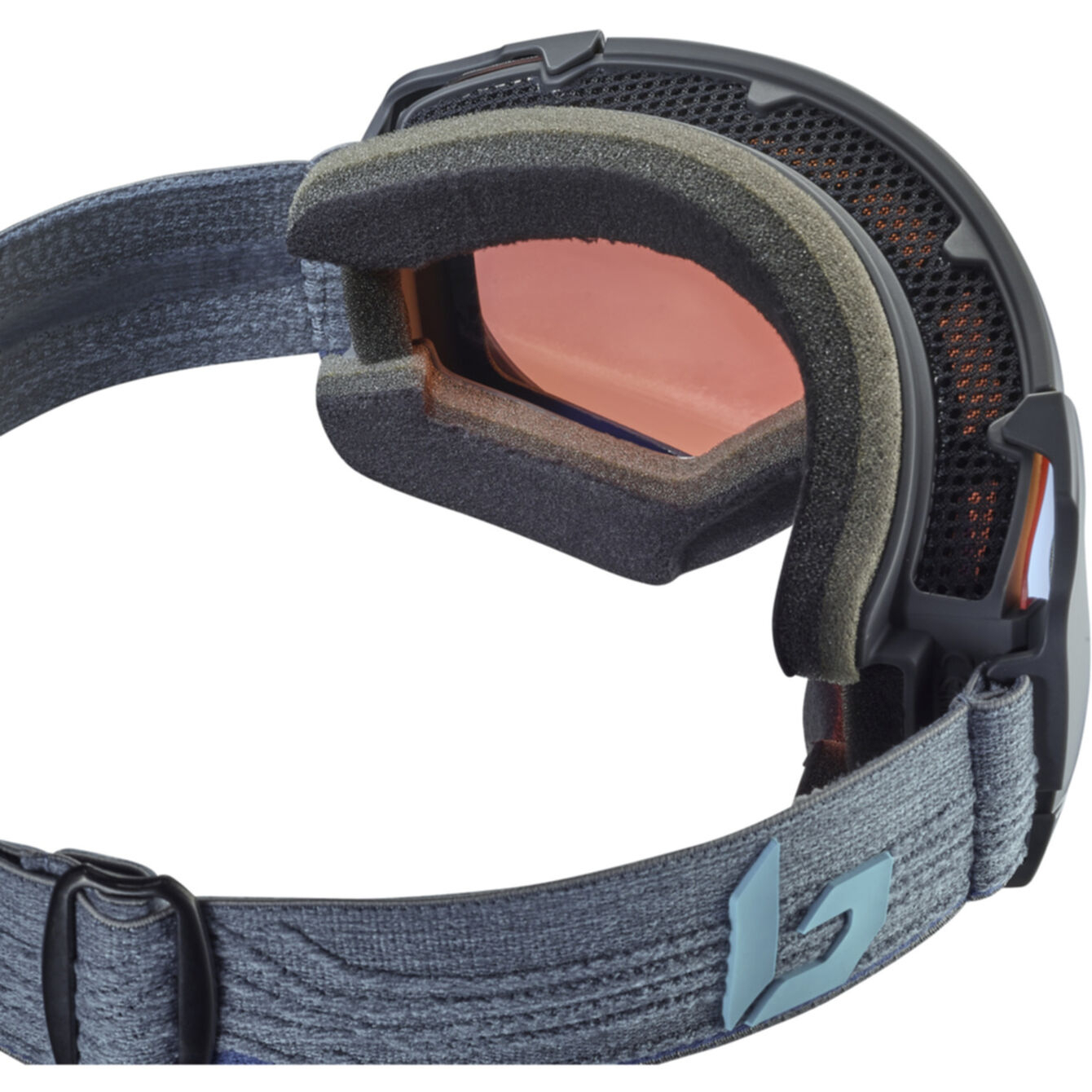 Masque Supreme Otg Dark Grey & Blue Matte - Masque | Bolle
