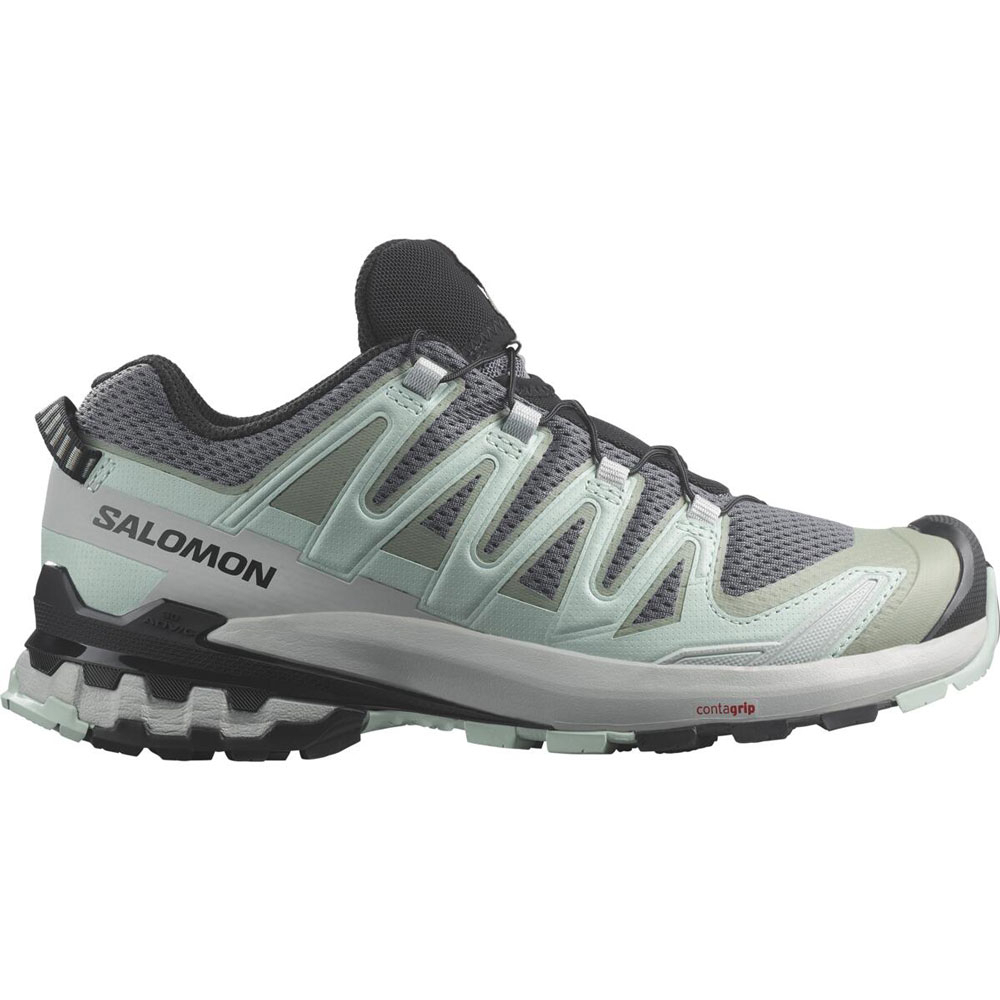 Xa Pro 3d V9 Femme Quiet Shade / Lily Pad / Blue Haze | Salomon