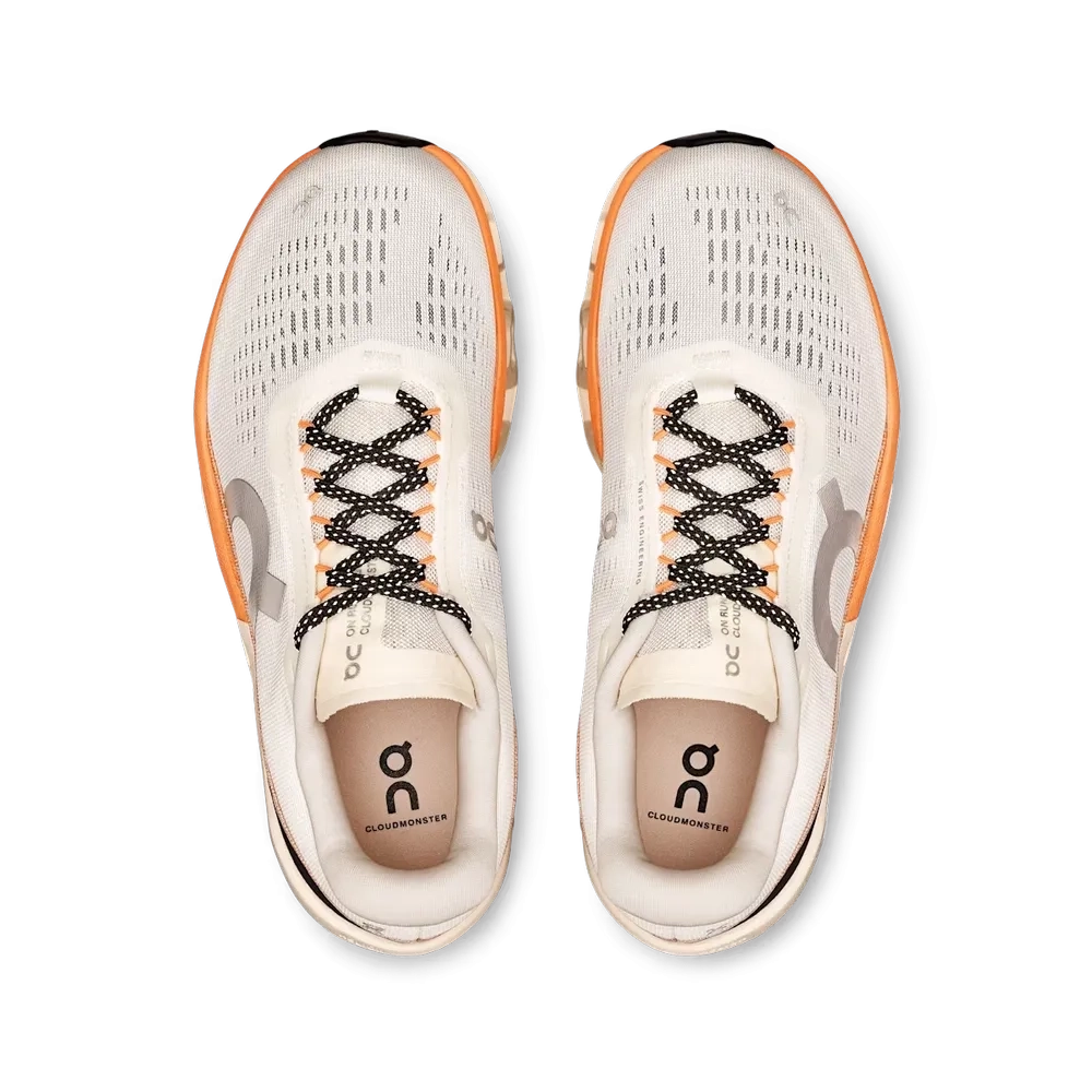 Cloudmonster 2 Femme Ivory Tangerine - Chaussures | On Running