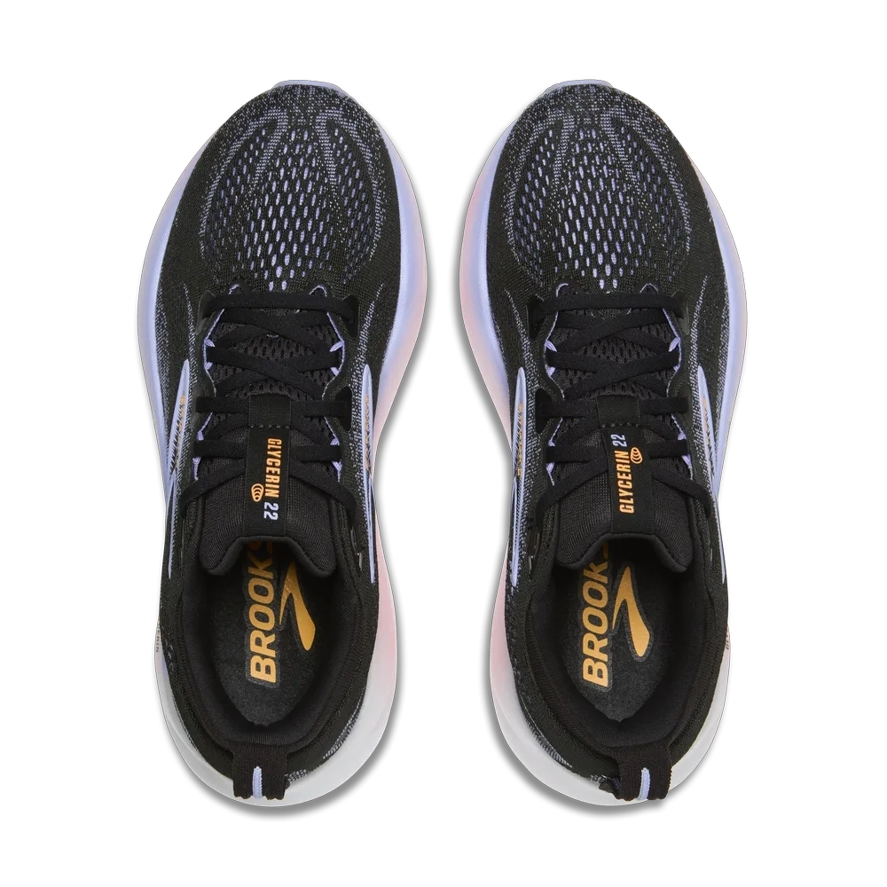 Glycerin 22 Femme Black Orange - Chaussures | Brooks