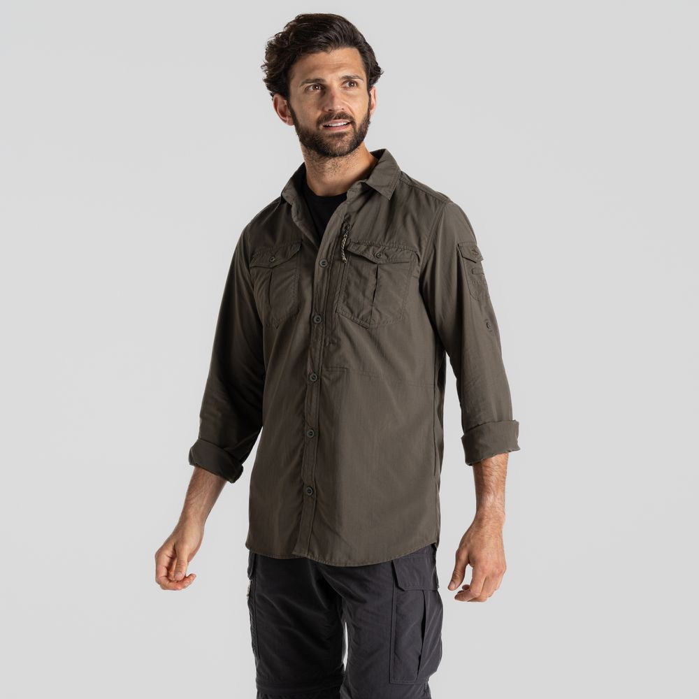 Chemise Nosilife Adventure III Woodland Green - Chemise | Craghoppers