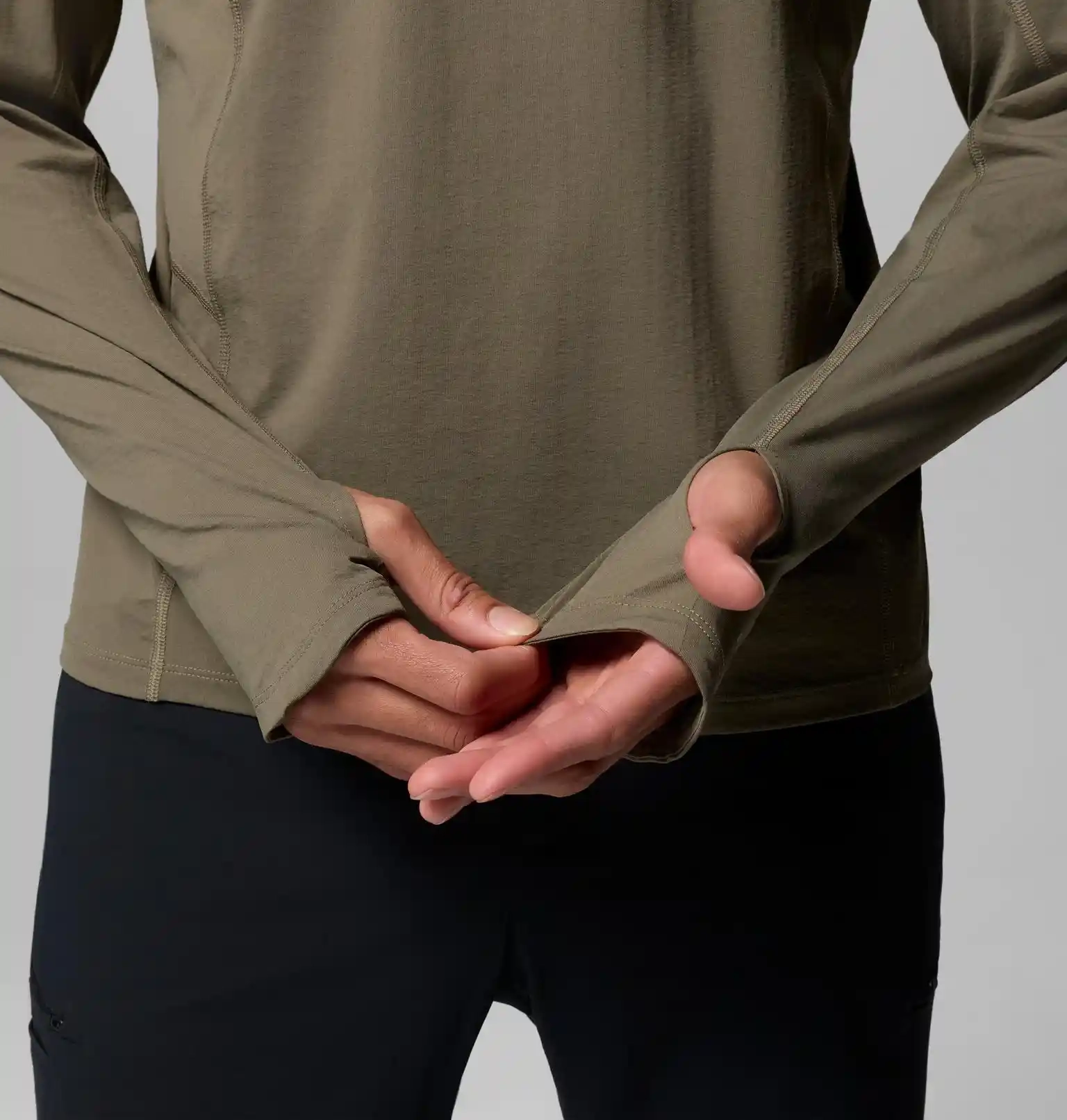 T-Shirt Diamond Peak Pro Stone Green - Tee Shirt Ml | Columbia Sportswear